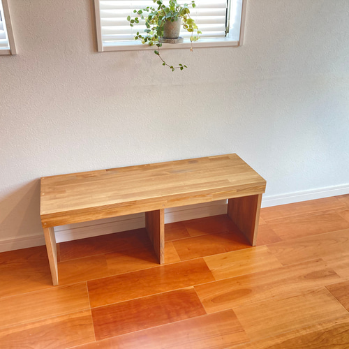 tara様オーダー品 ベンチシェルフ W90 机/テーブル/収納/テレビ台 棚