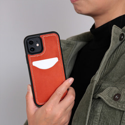 【キャンペーン商品】[iPhoneSE/14/13/12シリーズ各種] iphoneケース 手帳型 栃木レザー 9色AG 9枚目の画像