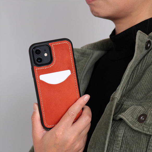 【キャンペーン商品】[iPhoneSE/14/13/12シリーズ各種] iphoneケース 手帳型 栃木レザー 9色AG 9枚目の画像