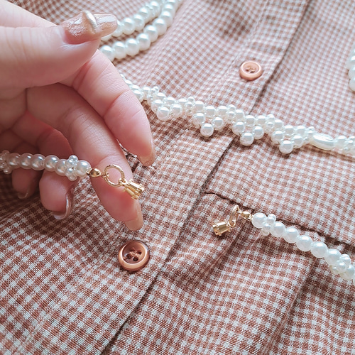 carmelo パールハーネス アクセサリー パール ハーネス - MILK MILKBOY OFFICIAL ONLINE SHOP | milk inc