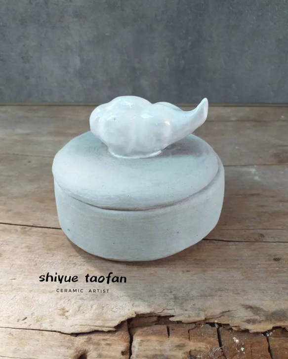 ☁️Cloud Box Pottery Box~(世に一つしかない) 1枚目の画像