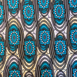 ハギレセット＊2枚組  生地  アフリカ布 アフリカン 小物作り ハンドメイド 手作り 手芸用品 布 5枚目の画像
