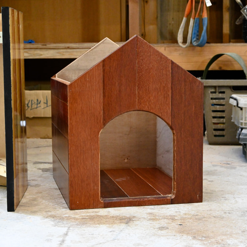 送料無料】犬小屋 〜小型犬用犬小屋・松とチークのわんちゃんのおうち
