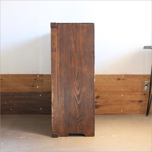 和風 キャビネット コンソール 薄型 アンティーク 収納棚 飾り棚