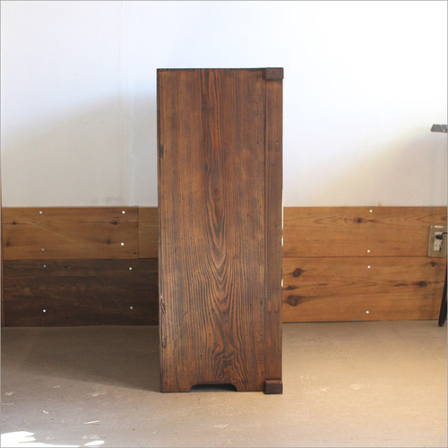 和風 キャビネット コンソール 薄型 アンティーク 収納棚 飾り棚