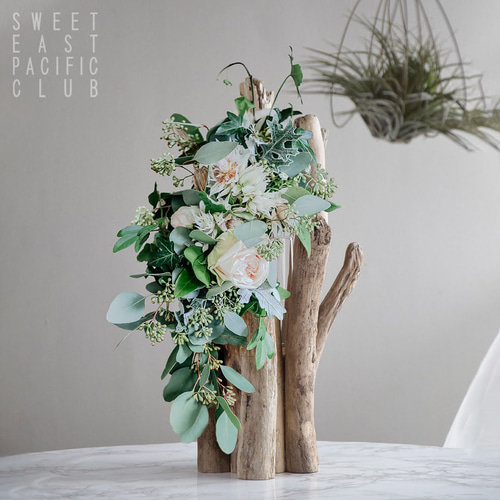 流木フラワースタンド アロマスタンド