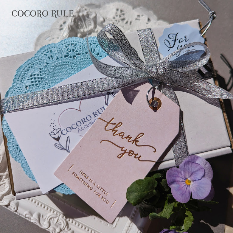 「Creema限定」「淡水パール❥アクアマリン」Silver四つ葉のブレスレット ・ネックレス