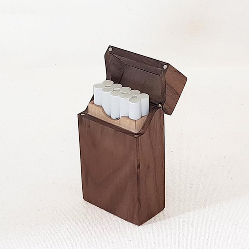 シガレットケース 木製 ​​タバコケース, 小型/10pc用 その他