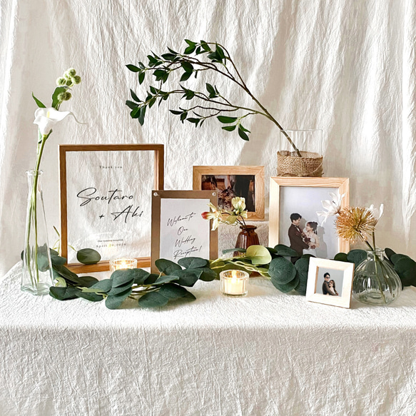 New up ボタニカル 落ち着いた空間【ウェルカムスペースセット】結婚式