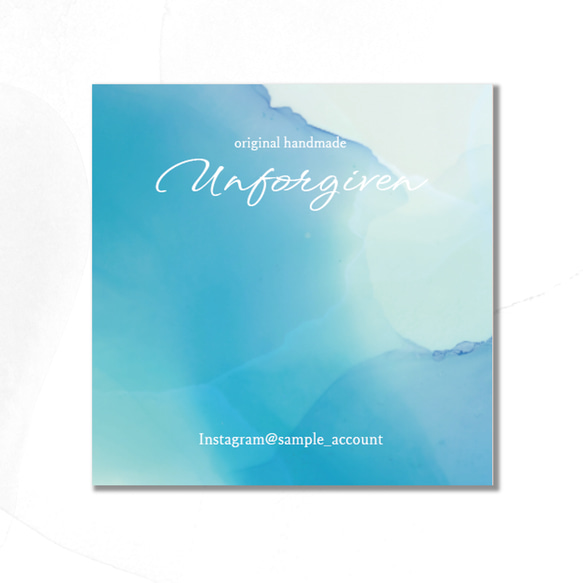 SQ-259】正方形アクセサリー台紙／ピアス台紙／スクエア台紙／ショップ