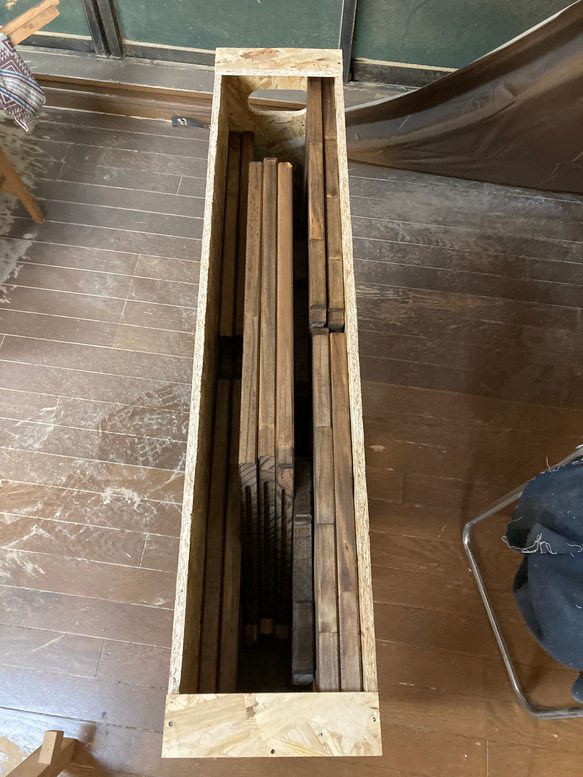 ヘキサテーブルセット(30cm・40cm)収納ケース 1枚目の画像