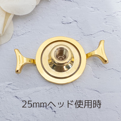 ＊1個＊ シーリングスタンプ スタンプガイド ワックス用金型 25mm以下ヘッド用 亜鉛合金 sw41 5枚目の画像