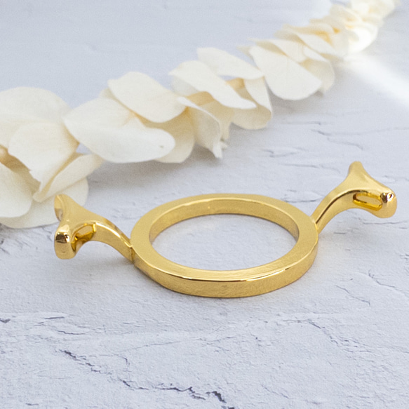 ＊1個＊ シーリングスタンプ スタンプガイド ワックス用金型 25mm以下ヘッド用 亜鉛合金 sw41 2枚目の画像