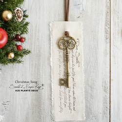 クリスマス・スワッグ（0923）～Santa's Magic Key(R)～　38X19 3枚目の画像