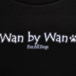 【チャリティー Tシャツ】(長袖)：【Wan by Wan】For All Dogs 1枚目の画像