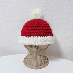 週末値下げ中　サンタ帽　ベビー　クリスマス　帽子 1枚目の画像
