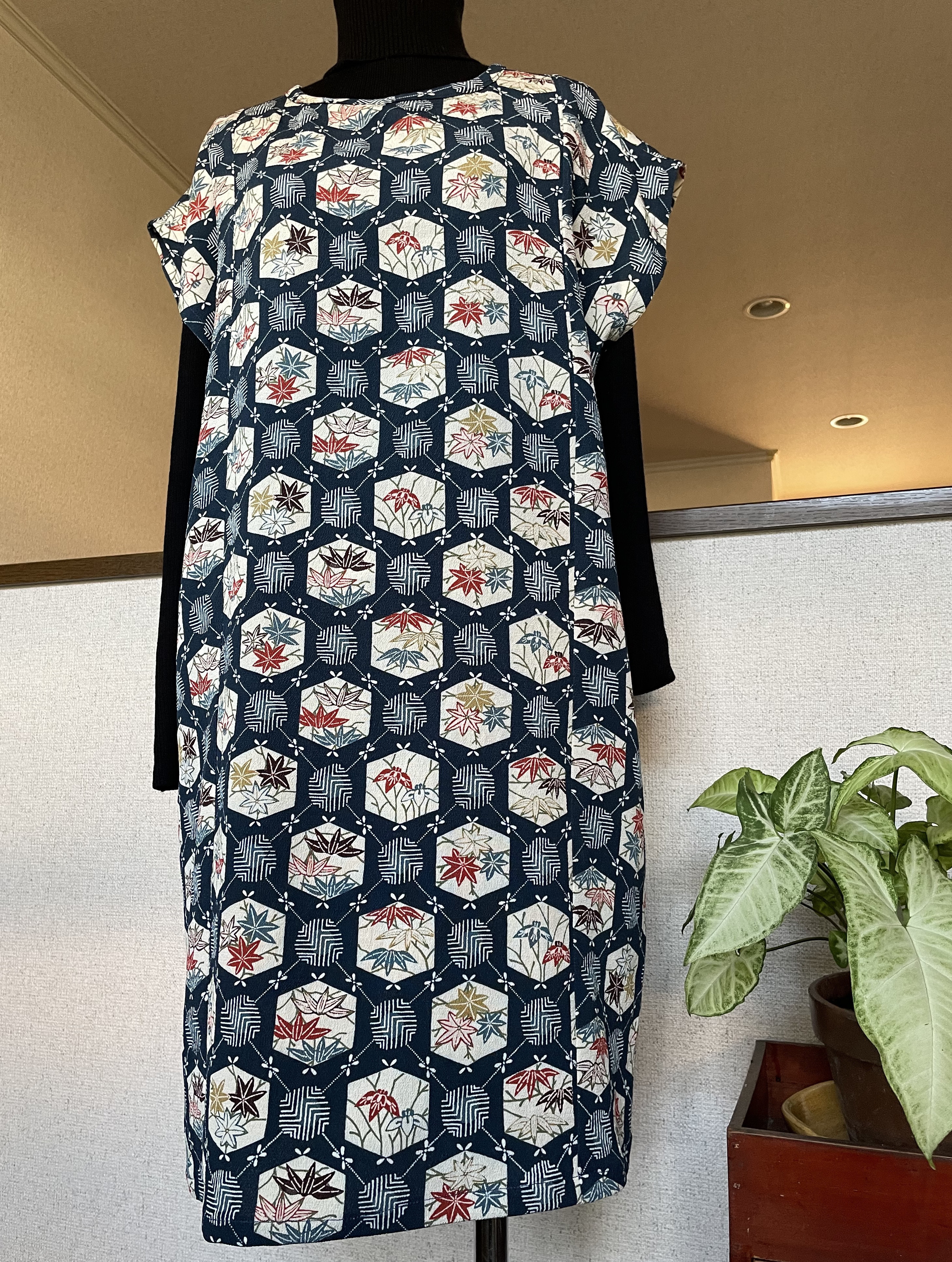 色無地 着物 正絹 まとめ売り4着 洋服 ワンピース リメイクBM