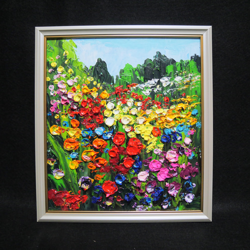 油絵 絵画 【Wild flowers】 油絵 絵画 【Wild flowers】 絵画 HR 通販 16777402｜Creema