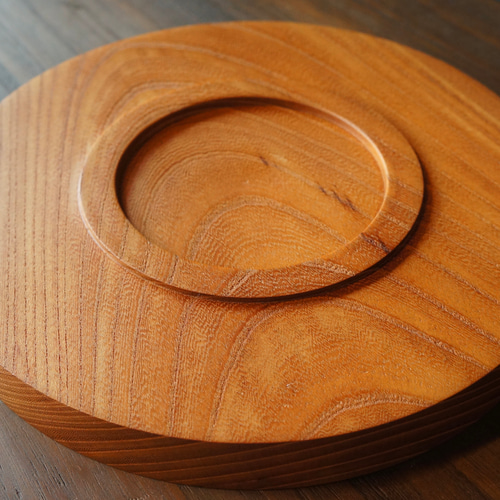 圧倒的な存在感 天然木の皿【木 皿 木製 食器】＃003 ケヤキ 大皿