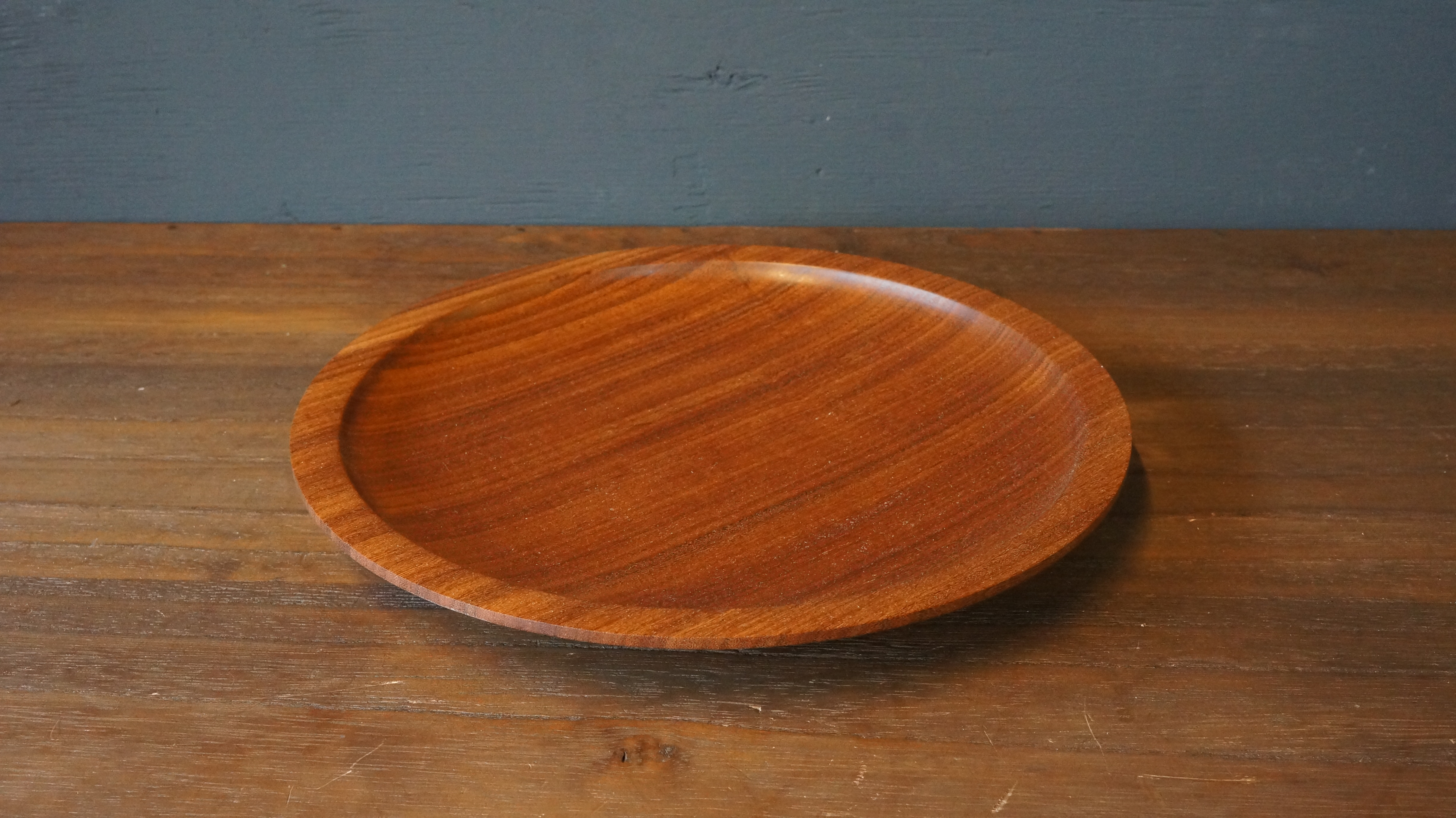 デイリーに活躍してくれる　天然木の皿　【木　皿　木製　食器】＃108 アサメラ