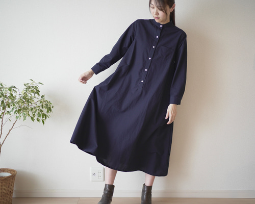 【美品】ウジョーダンスキン　スタンドカラーアノラックワンピース 美品】ウジョーダンスキン スタンドカラーアノラックワンピース