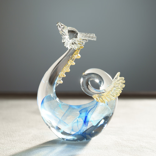 龍神コレクション・辰年のあなたへ【龍の置物　ガラス　干支置物　縁起物】 龍神コレクション・辰年のあなたへ【龍の置物 ガラス 干支置物