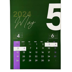 2024年　壁掛カレンダー 5枚目の画像