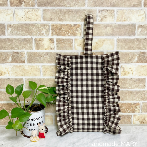 New Design】サイドフリルのゆめかわいいレッスンバッグ