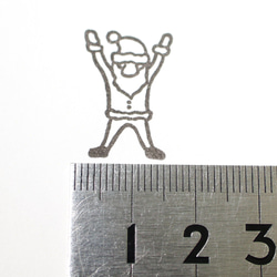 聖誕老人萬歲 * 20mm x 26mm * 橡皮圖章 * R921 第7張的照片