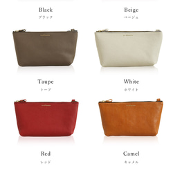 本革 ミニショルダーバッグ［Leo-レオ］【ブラック】 hoshinooto 17枚目の画像