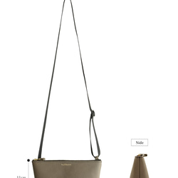 本革 ミニショルダーバッグ［Leo-レオ］【ブラック】 hoshinooto 13枚目の画像