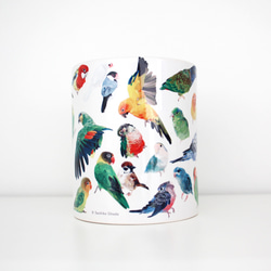 マグカップ「VIVID BIRDS」 3枚目の画像