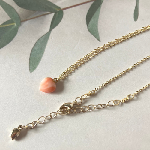【価格変更】ピンク珊瑚 ネックレス サンゴ ゴールド色留め具 価格変更】ピンク珊瑚 ネックレス サンゴ ゴールド色留め具