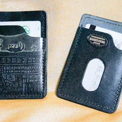 猫のデザイン、バッグ.財布.小物等。アートレザークラフト. ネコ型