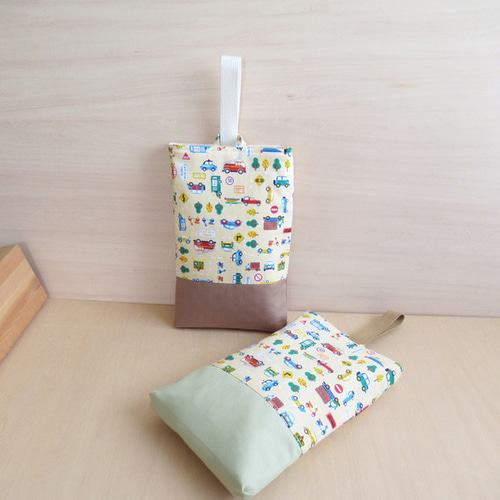 新入園、レッスンバッグ、上履き入れ、体操服袋、給食袋　ハンドメイドオーダー受付 新入園、レッスンバッグ、上履き入れ、体操服袋、給食袋 ハンドメイド