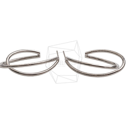 ERG-2534-R [2件] 雙圓柱耳環，雙圓柱耳環 第1張的照片