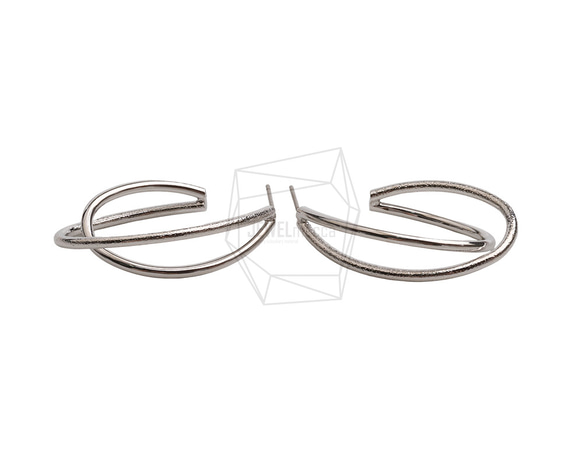 ERG-2534-R [2件] 雙圓柱耳環，雙圓柱耳環 第1張的照片