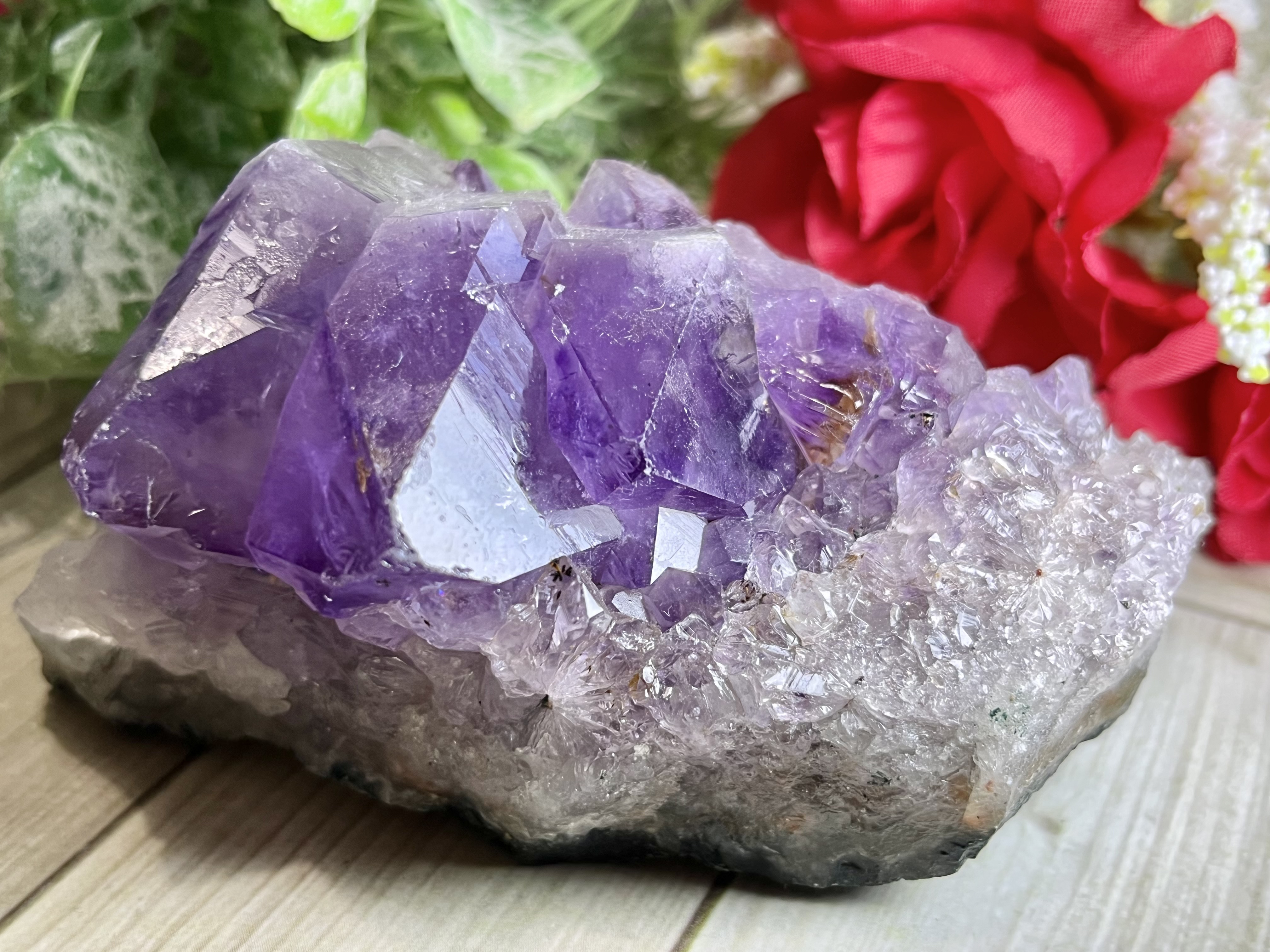☆特選NEW☆愛の守護石♡【100gシェブロンアメジスト『紫水晶 ☆特選NEW☆愛の守護石♡【100gシェブロンアメジスト『紫水晶