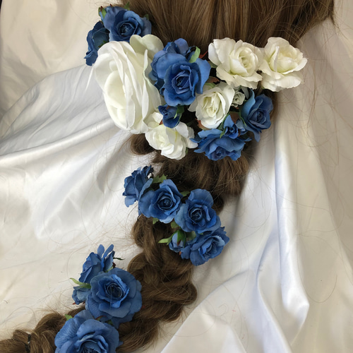 Moitie 初期青薔薇ヘッドドレス Moitie 初期青薔薇ヘッドドレス Moitie 初期青薔薇ヘッドドレス