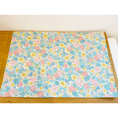 お花柄／ランチョンマット巾着袋コップ袋給食袋オーダー