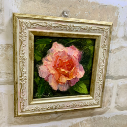 油彩画　Garden Rose 5枚目の画像