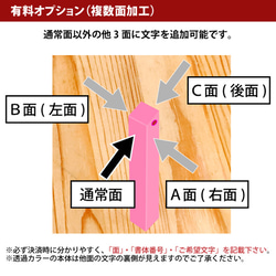 アクリル ポップ ホテル ルーム キー キーホルダー キーリング 名入れ（メール便送料無料） 15枚目の画像