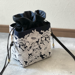 x)ミナペルホネン☆ハンドメイド 肩掛けバッグ大(rosy) ⚮̈ミナペルホネン rosy beige シプリバッグ 巾着ショルダー