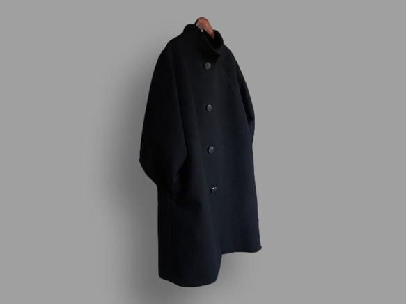 Seriesかる～いコート…カシミア100％・黒～ コート www 通販