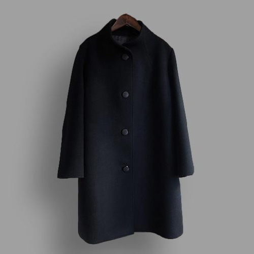 Seriesかる～いコート…カシミア100％・黒～ コート www 通販