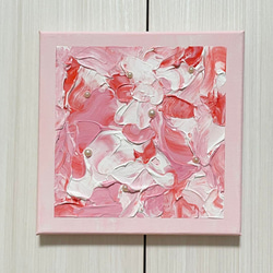 SAKURA 絵画原画 アクリル画テクスチャーアート - アート・写真