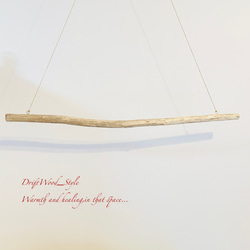 流木インテリア シンプルで真っすぐな大型流木のハンガーラック 北欧 衣装掛 ハンギング 吊り下げ ハンガーポール N10 7枚目の画像
