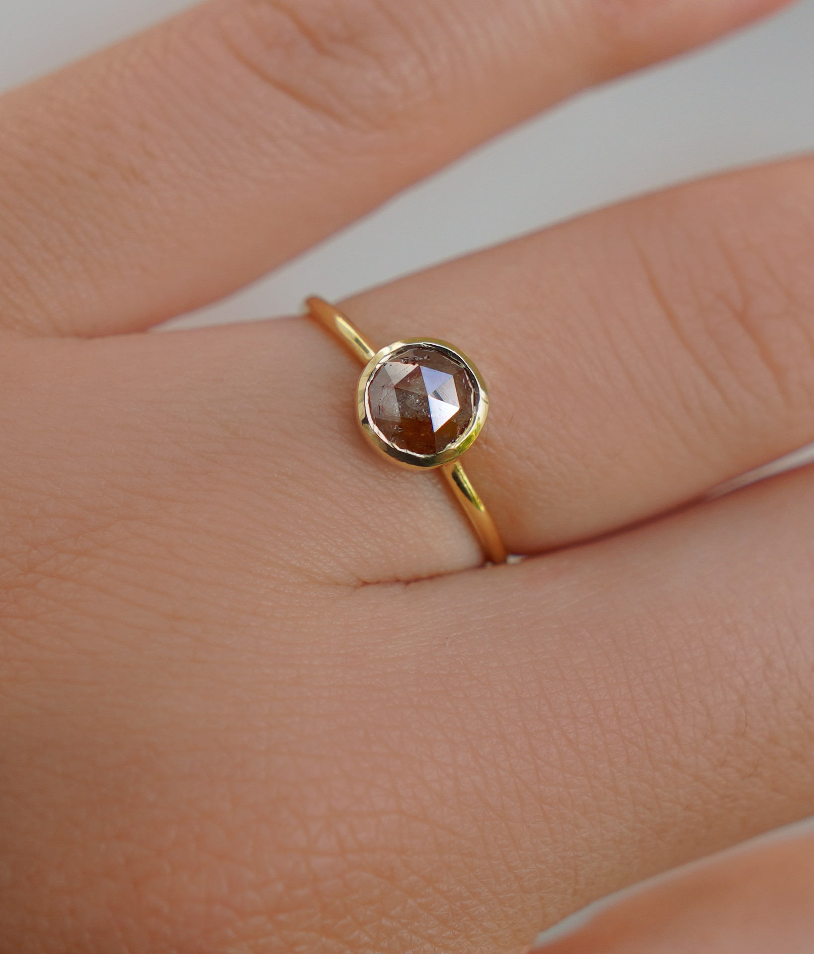 ごろっと一粒ダイヤモンド　リング 11.5号