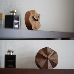 木製 置時計 小さめ 可愛い シンプル ユニーク 静音ムーブメント 睡眠を邪魔しません 17枚目の画像