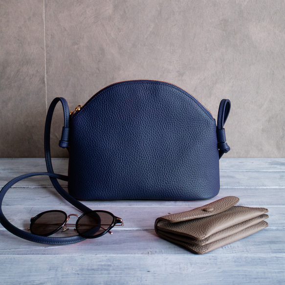 新品未使用♡ ボンポワン 完売品 レザー＆コットンバッグ